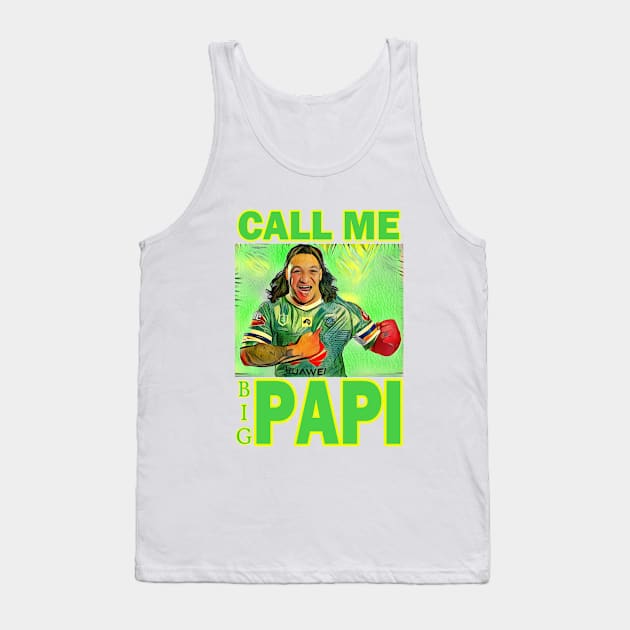 Canberra Raiders - Josh Papali'i - BIG PAPI! Tank Top by OG Ballers